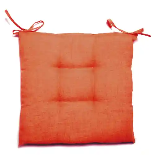 Direct Verzonden Cuscini per sedie Creta 60% poliestere 40% cotone 12 pz doppia imbottitura 40x40x5 cm ruggine da giardino esterno