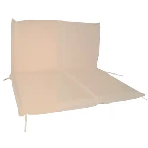 Actieprijs Cuscini Summer per panche a 2 posti cm 92(48+44)x116x5 ecrù da giardino esterno