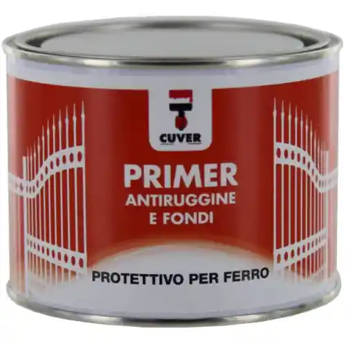 Cuver 500 ml smalto antiruggine sintetico grigio per supporti ferrosi Hoge Kwaliteit