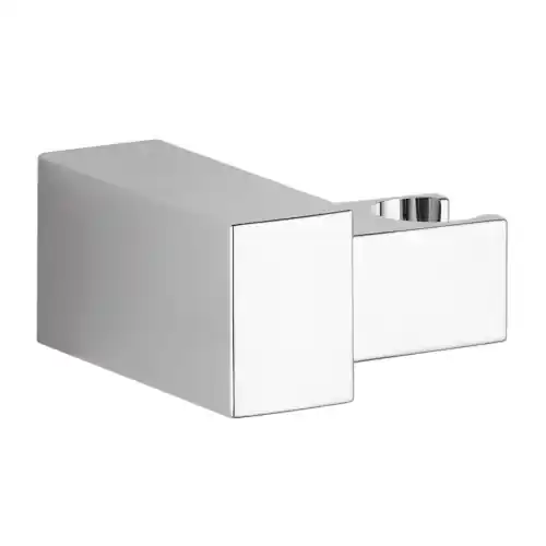 Aanbieding Damast supporto gancio girevole quadro in abs cromo per doccia bagno vasca