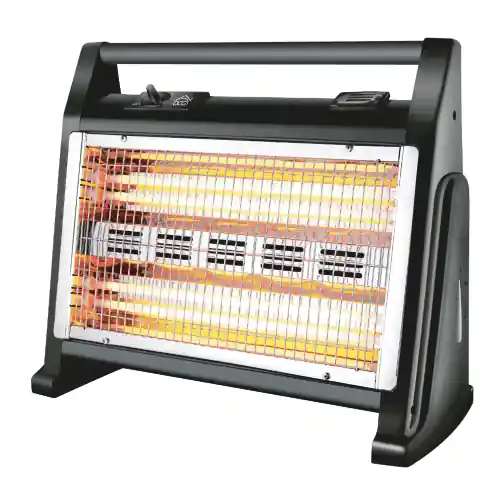 Speciale Aanbieding DCG stufa stufetta al quarzo 800/1600W con umidificatore integrato