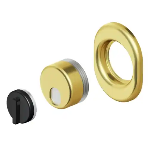 Defender DiSec monolito magnetico MRM29 per protezione serrature in oro lucido con 2 chiavi a cifratura magnetica Gereduceerde Prijs