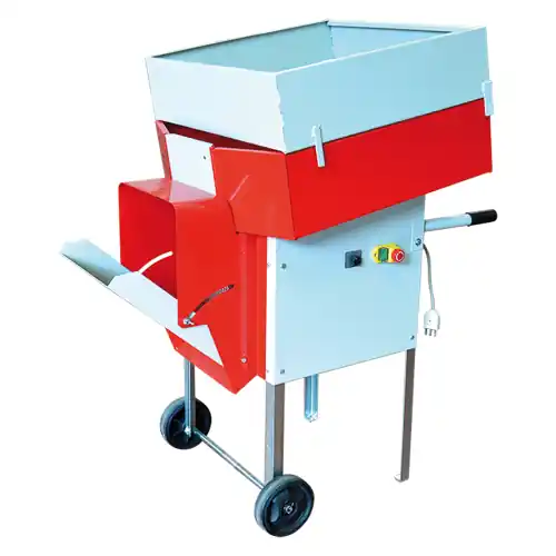 Gereduceerde Prijs Defogliatrice elettrica con ruote 0,5 Hp per olive grano foglie 370 W separa fino a 15 quintali l‘ora con doppio cassone