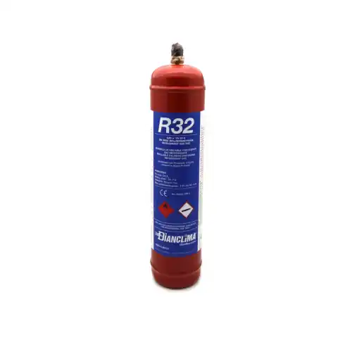 Dianclima bombola ricaricabile gas refrigerante R32 780 g per sistemi di climatizzazione e riscaldamento Hete Deal