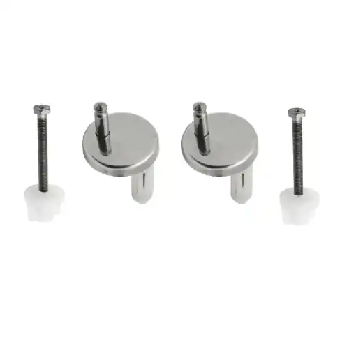 Beperkt Aanbod DianHydro cerniera regolabile passante/espansione in acciaio inox ricambi per i sedili wc Mod. Dianter 1-2-3-4