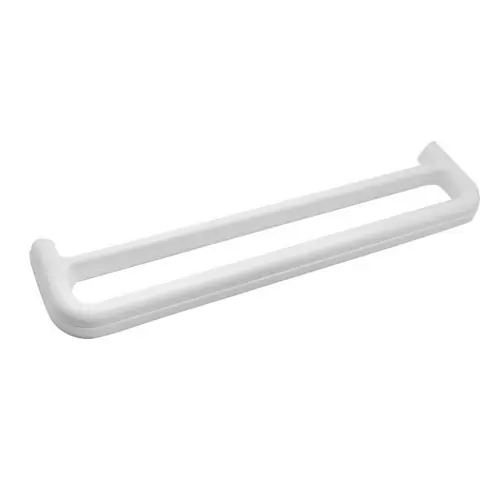 Nu Kopen DianHydro Imma Porta asciugamani a barra in ABS bianco 55 cm con fissaggio a parete e viti incluse, accessori per il bagno porta salviette