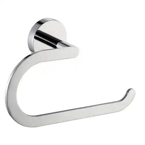 DianHydro Onia Porta salviette ad anello in ottone cromato 21 cm con viti per il fissaggio incluse, accessori a parete per il bagno per asciugamani Laatste Kans