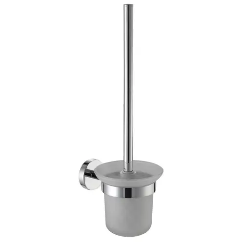 Koop Vandaag DianHydro Onia Porta scopino a parete in ottone cromato e vetro accessori bagno