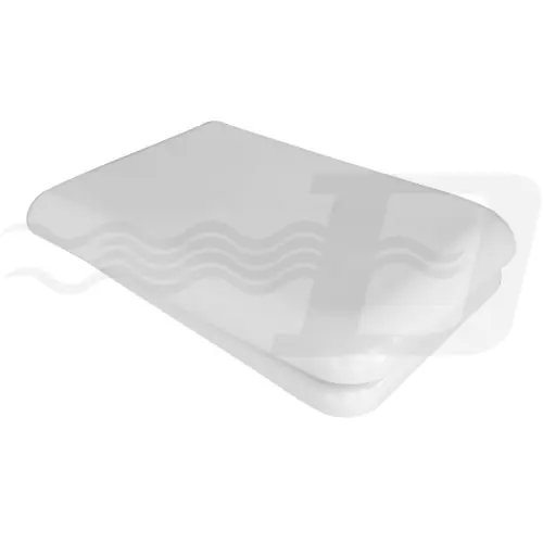Dianhydro seduta sedile coprivaso Lilian bianco copriwater bagno wc Populair