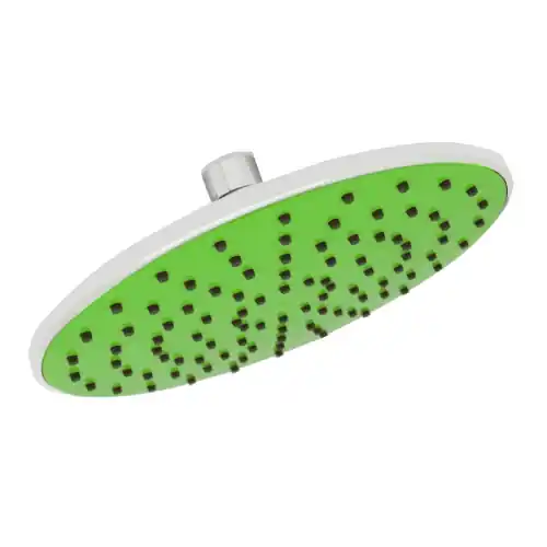 Dianhydro soffione con funzione water saving verde per doccia Ø 20 cm monogetto con sistema anticalcare accessori bagno doccia (Verde) Beste Prijs