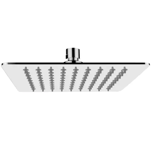 Dianhydro soffione doccia quadro Ultra Slim 20 x 20 cm spessore 2 mm in acciaio inox accessori e ricambi bagno doccia (Acciaio Inox - 20x20 cm) Merkproduct