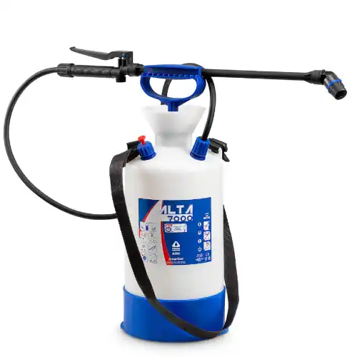 Dimartino pompa a pressione professionale viton 7000 7,5 litri in pvc per oli lubrificanti detergenti Tijdelijk Beschikbaar