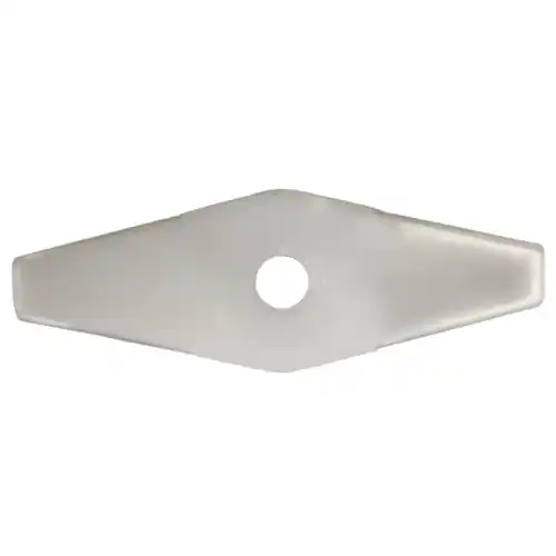 Disco a 2 denti in nylon con Ø 255 mm dischi per decespugliatore e tagliabordi Lage Kosten