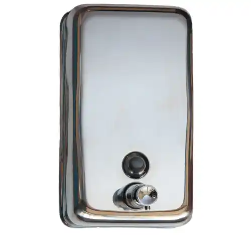 dispenser per sapone liquido a muro dosatore in acciaio inox 1,2 lt erogatore saponi Direct Beschikbaar