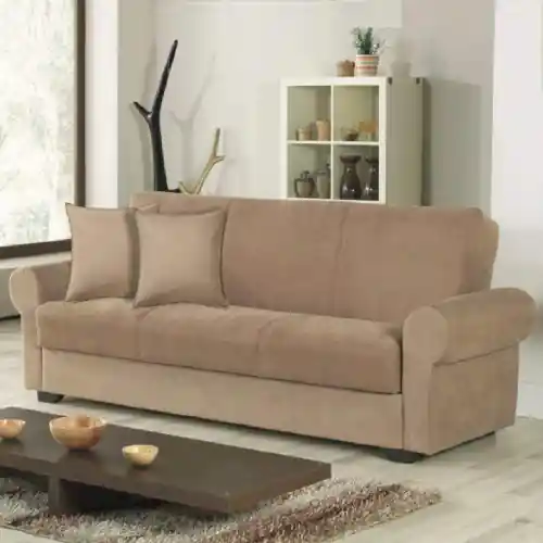 Divano divanetto 3 posti funzione letto Firenze colore cappuccino dimensioni divano cm 225 x 86 x 88 h letto divano contenitore Exclusieve Aanbieding