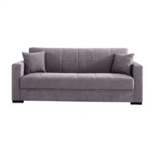 Merkproduct divano prontoletto letto Nora 3 posti grigio arredo casa cm 210x80x90 h