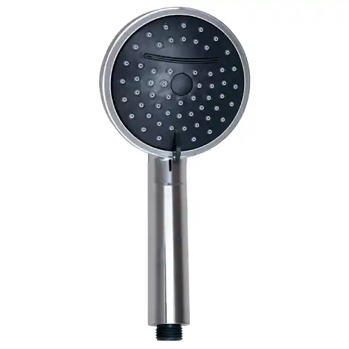 Doccetta 2 getti Olbia in ABS finitura cromata Ø 119 mm con water saving lunghezza 250 mm anticalcare Aanbieding