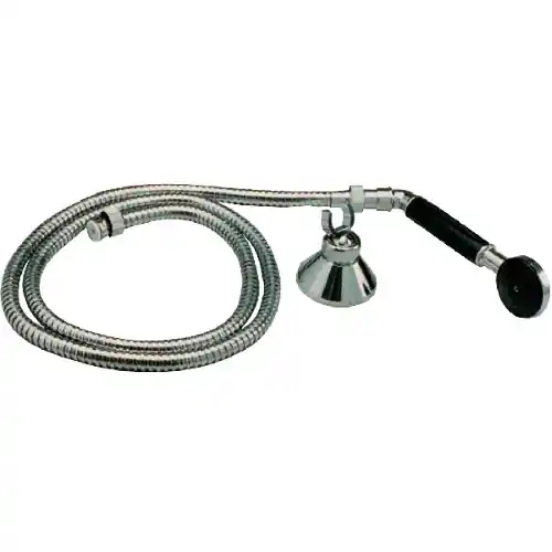 Shop Nu Doccetta doccia duplex esterno con supporto regolabile e flessibile 150 cm