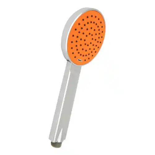 Doccetta monogetto con funzione water saving Ø 95 mm cromo/arancio accessorio ricambio vasca bagno Lage Kosten