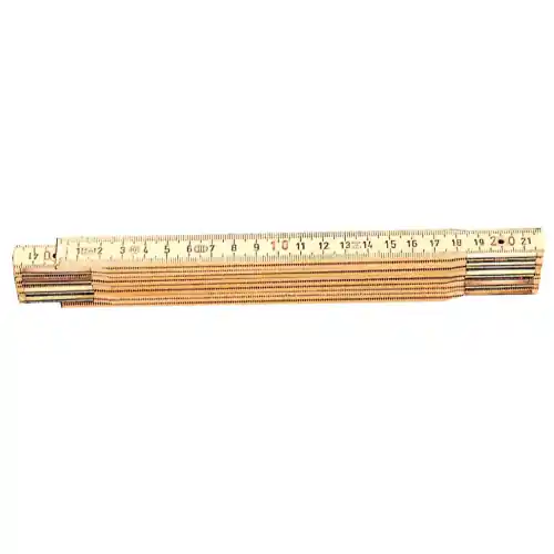 doppio metro in legno metri da carpentiere richiudibile 81780 Express Levering