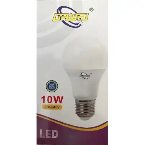 Express Levering Driwei lampadina 10W lampada sfera a bulbo E27 810lm luce bianco freddo 6000k ghiaccio