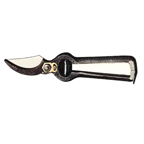 Hoge Kwaliteit Due Buoi forbici da pota Art. 127 S 23 cm con lame in acciaio temprato e chiusura a paletta potatura vigna e frutteto