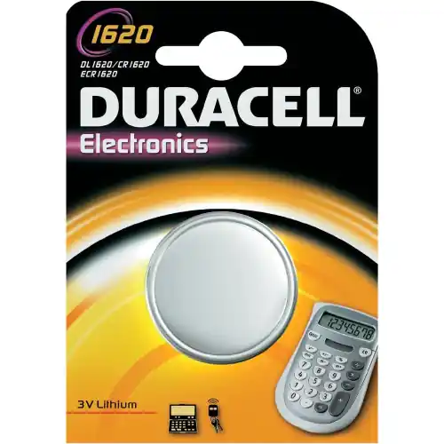 Duracell Electronics batteria a bottone CR1620 3V litio pila pile batterie Op = Op