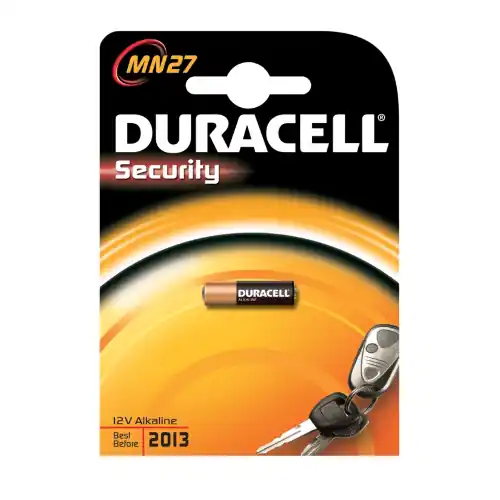 Betrouwbaar Duracell MN27 1 pz pila alcalina da 12 V ad alta potenza per dispositivi di sicurezza medici ed elettronici