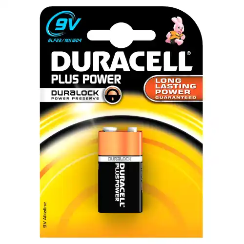 duracell pila batteria alcalina 9V MN1604 6LF22 transistor duralock stilo Lage Prijs