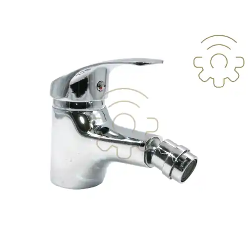 Aanbieding Easily miscelatore Napoli rubinetto per bidet monocomando cromato con accessori per il montaggio