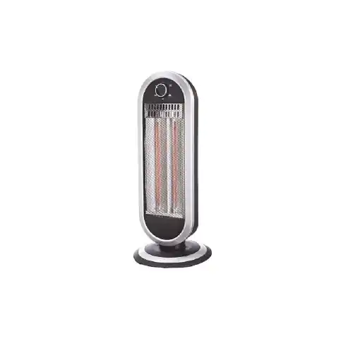 Direct Verzonden Effewarm stufa stufetta a torretta al carbonio KS-100C doppio livello di potenza 900W con oscillazione automatica