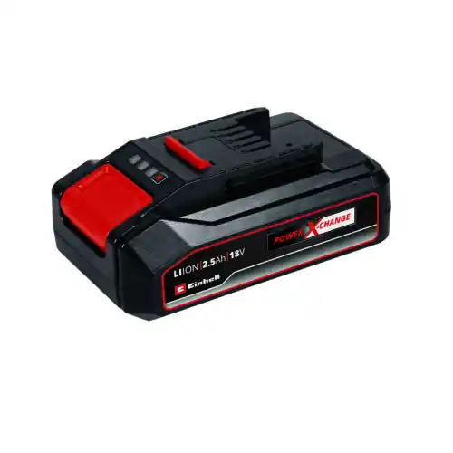 Einhell batteria 2.5 Ah 18V power X-Change max 720W agli ioni di litio senza fili Voordeelprijs