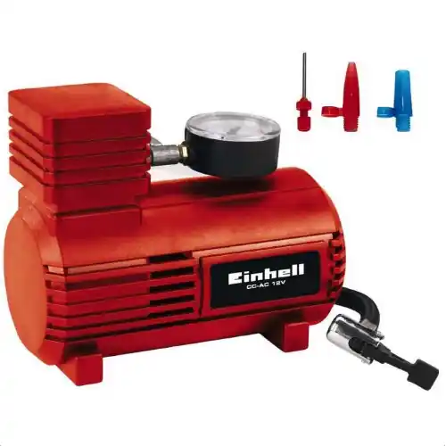 Einhell compressore portatile CC-AC 12V per auto 0-18 Bar potente e maneggevole Koop Online