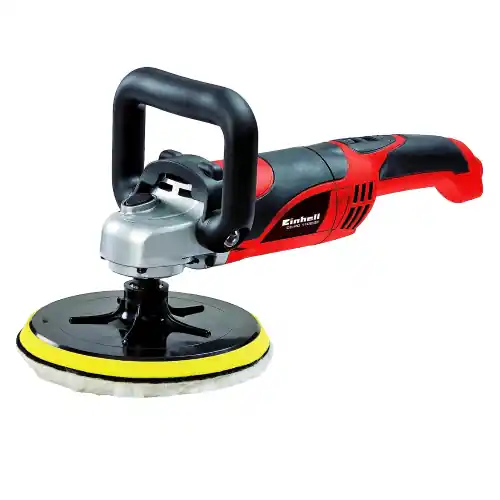 Dagaanbieding Einhell lucidatrice levigatrice da auto CC-PO 1100/2E inclusi 1 cuffia cotone 1 cuffia sintetica 3 dischi abrasivi