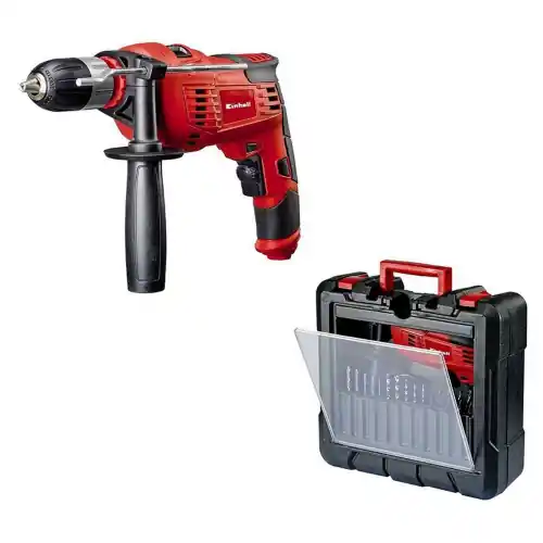 Betaalbaar Einhell trapano a percussione TC-ID 1000 kit 1010w 230v + valigetta e set 15 punte