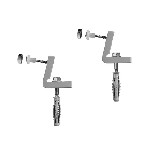 Nu Kopen Elementi di fissaggio Fischer tasselli WB/5-N 2 pz in Nylon 2 pz Fischer tasselli WB/5-N vite inox per fissaggio nascosto di sanitari wc bidet
