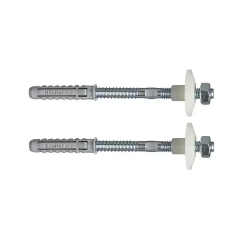 Bestel Nu Elementi di fissaggio Fischer tasselli WST 120 2 pz Tass 12 Viti M10x120 per fissaggio lavabi sanitari a parete