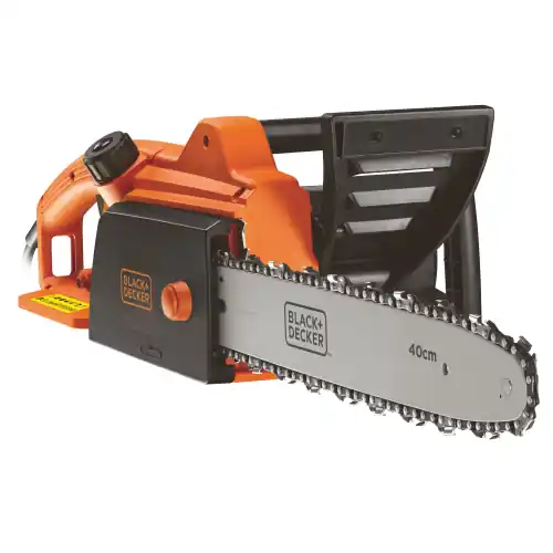 Elettrosega Black & Decker CS1840 potenza 1800 W velocità catena 12,5 m/s barra 40 cm freno catena motosega Merkproduct