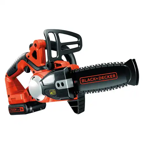 Elettrosega Black & Decker GKC1820L20-QW a batteria 18V - 2,0 Ah Litio capacità effettiva di taglio 16 cm per taglio legna sfoltitura rami Aanbieding