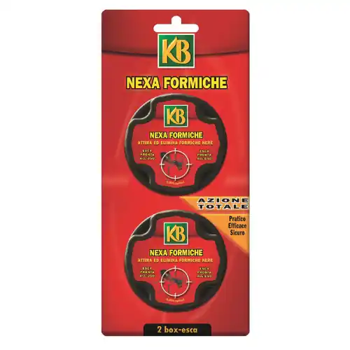 Express Levering Esca antiformiche gel Nexa a base di Fipronil 2 pz x 10 gr. blocca le attività delle formiche in 3-6 giorni