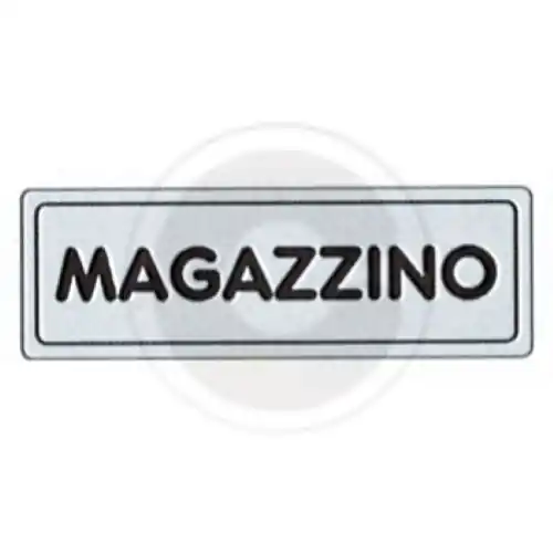 Rechtstreeks Van De Fabrikant etichetta adesiva cartello MAGAZZINO targhetta segnaletica 150x50 mm