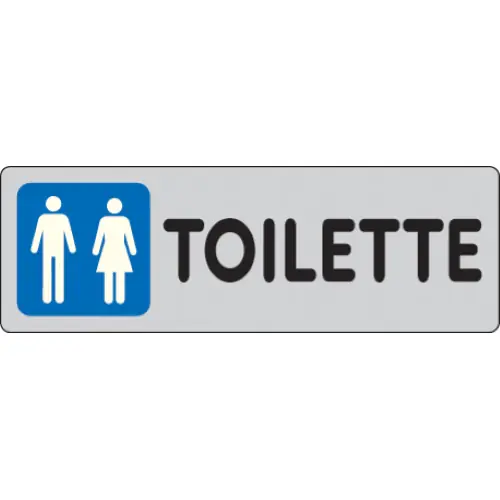 etichetta adesiva cartello TOILETTE uomo donna targhetta segnaletica MF Alleen Vandaag