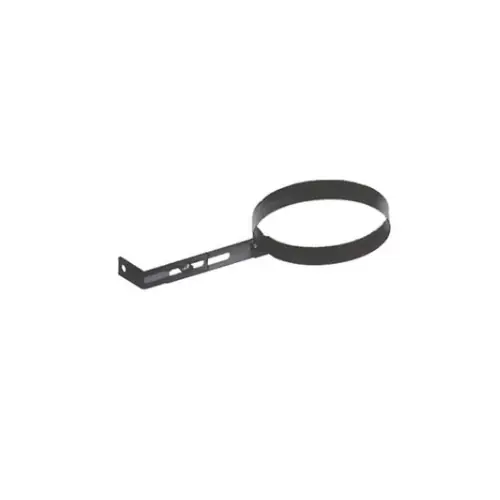 Korting Fascetta collare reggitubo regolabile in acciaio alluminato Ø 16 cm regolazione 145>245 mm spessore 2 mm per uso interno