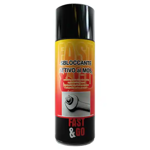 Fast&Go spray 400 ml olio sbloccante MOS2 lubrificante antiruggine Must-Have