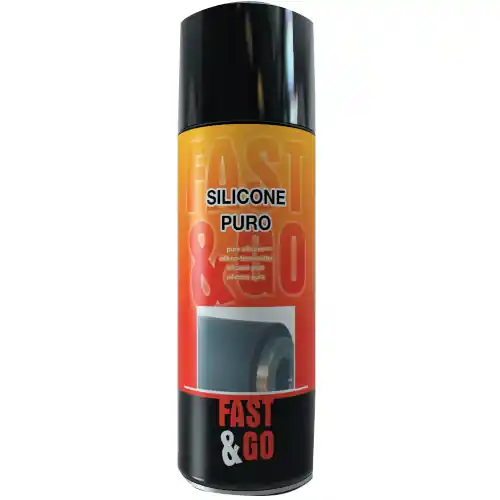 Fast&Go spray 400 ml silicone puro antiadesivo anticorrosivo protettivo Must-Have