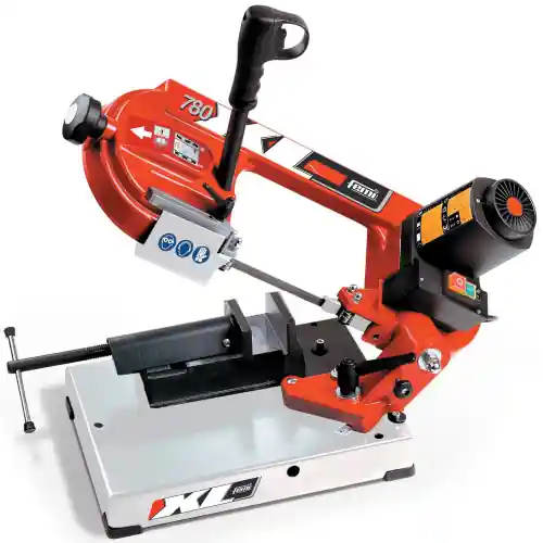 Femi Art.780XL segatrice a nastro per taglio metallo 850W sega elettrica angolo di taglio da 0° e 45° sinistra Lage Kosten