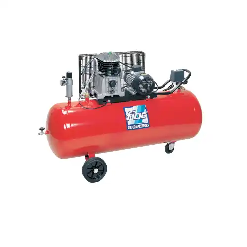 Nieuw Fiac compressore 200 lt a cinghia 10 bar 3 hp 400V aria compressa AB200/338