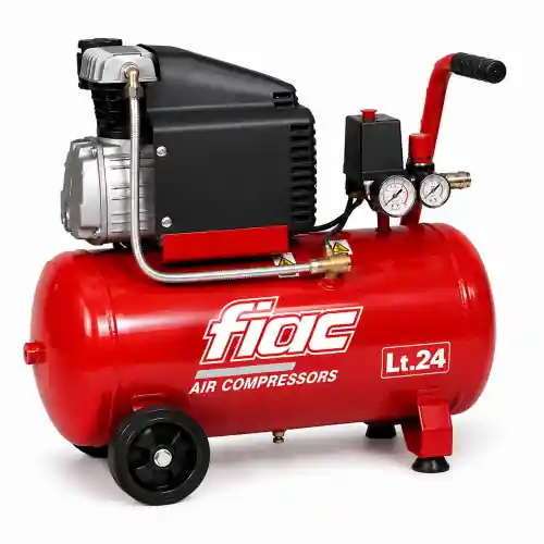 Koop Vandaag Fiac compressore air compressor Lt 24 Hp 2 230V con motore elettrico 230V