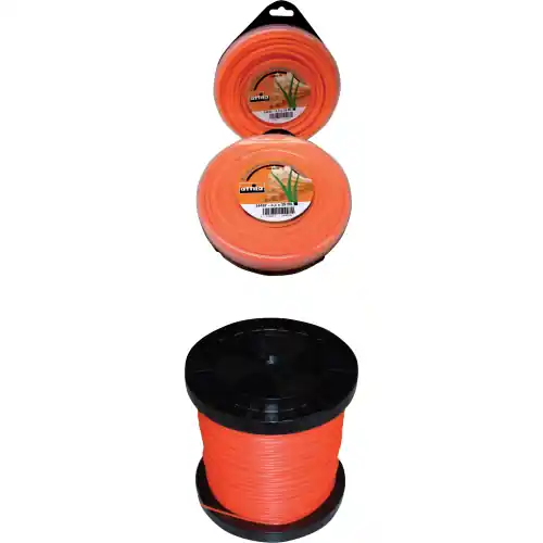 Alleen Vandaag filo nylon professional quadro mm 4x25 mt arancione per decespugliatore