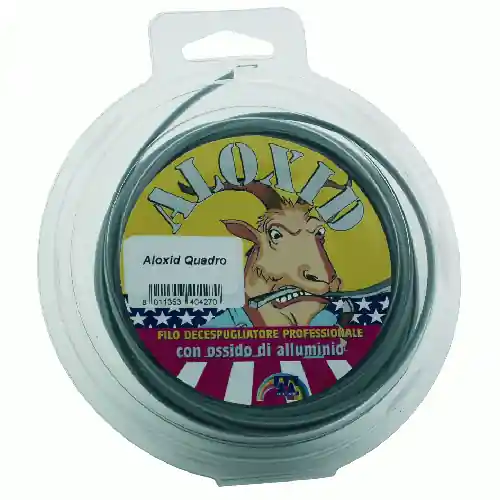 Filo professionale aloxid per decespugliatore mm 3x46 mt nylon alluminio Speciale Aanbieding